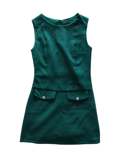 Vestido corto verde Atmosphere – Talla 38