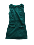 Vestido corto verde Atmosphere – Talla 38