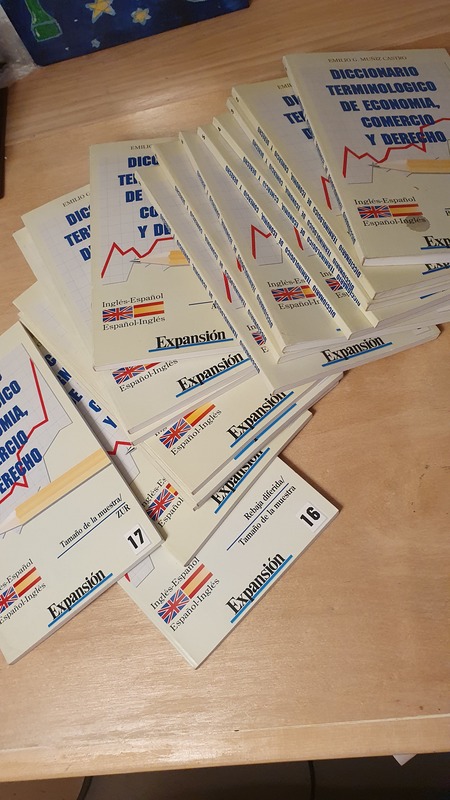 Diccionario Español-Inglés e Inglés-español 17 libros