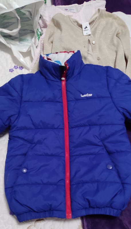 Abrigo para niña 5/6 años 