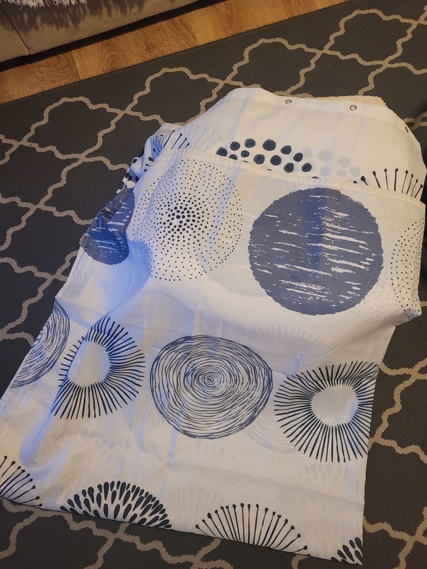 Cortina de ducha nueva