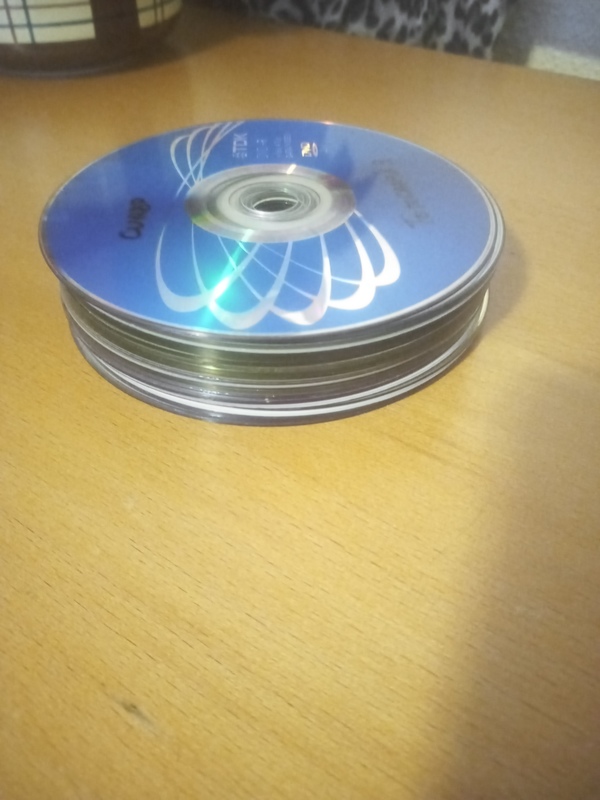 Cds para reutilizar.