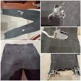 Vaquero gris talla 38