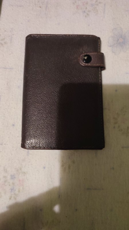 Cartera/ porta documentos gris