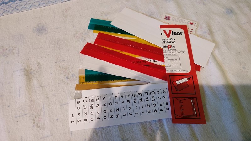 Etiquetas para carpetas,agendas