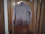 JERSEY DE MAXIMO DUTI GRIS CUELLO BUELTO TALLA XS  / 34    