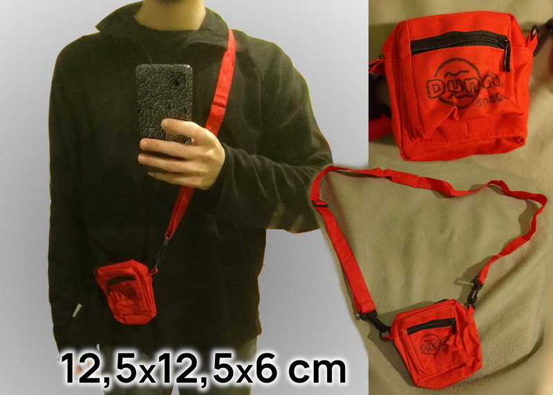 Bandolera pequeña roja