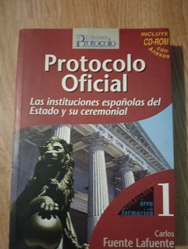 El libro Protocolo oficial