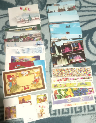 Lote de postales y tarjetas de felicitación nuevas
