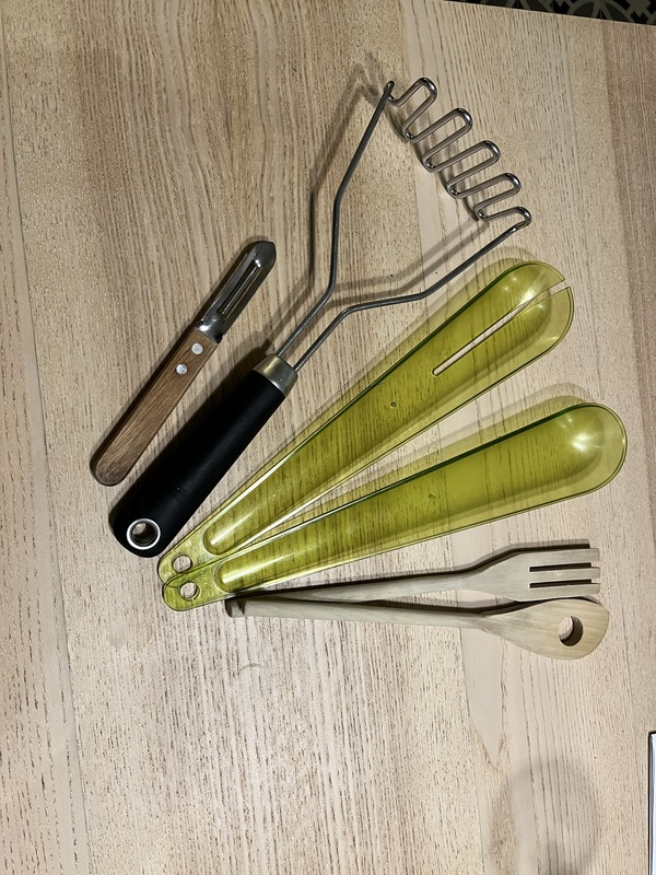 Herramientas cocina varias