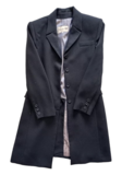Abrigo de mujer negro estilo sastre Formul@ · Talla 40