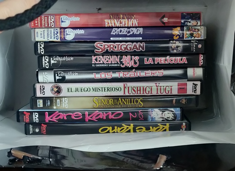 Varios DVD anime sueltos...