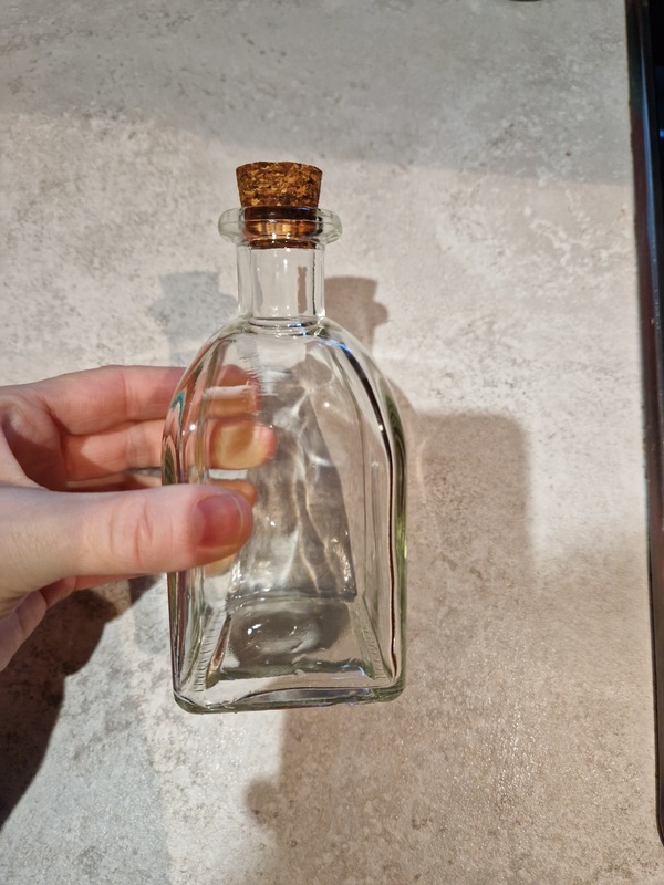 Botellita de cristal 