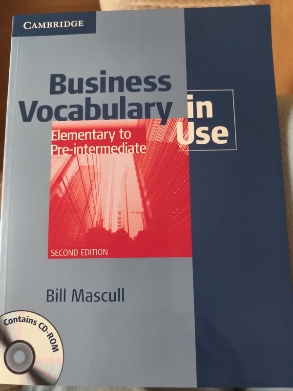 Regalo libro de vocabulario de negocios en ingles 