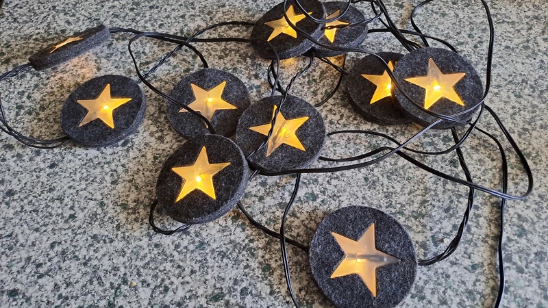 Set de luces LED de IKEA.