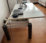 Mesa elevable salón 