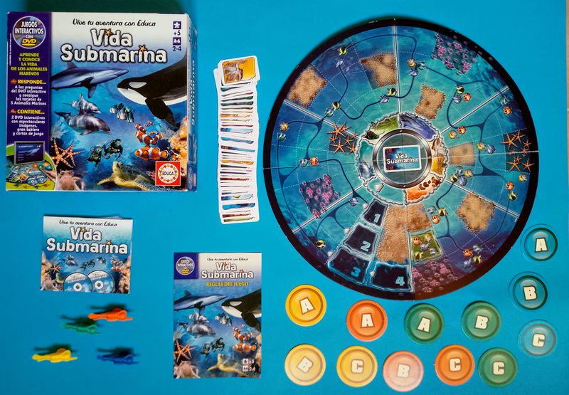 Juego Vida submarina 