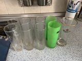 9 vasos de tubo