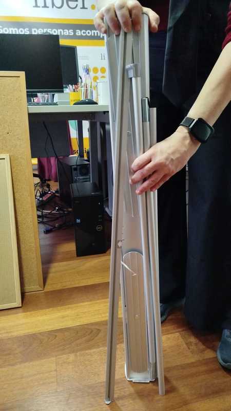 Regalo estructura para rollup a recoger antes del martes 10 (14.00)