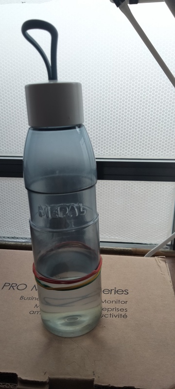 Botella de plástico 