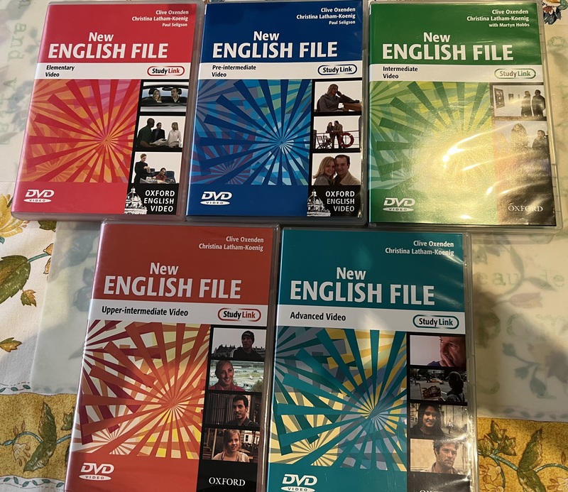 Regalo DVDs de inglés diferentes niveles
