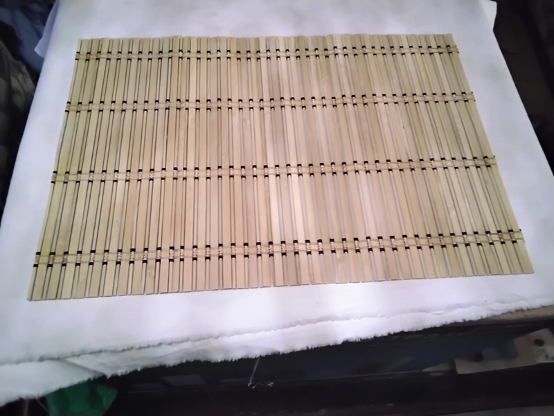 MANTEL INDIVIDUAL DE BAMBU MIDE 0.45 X 0.30