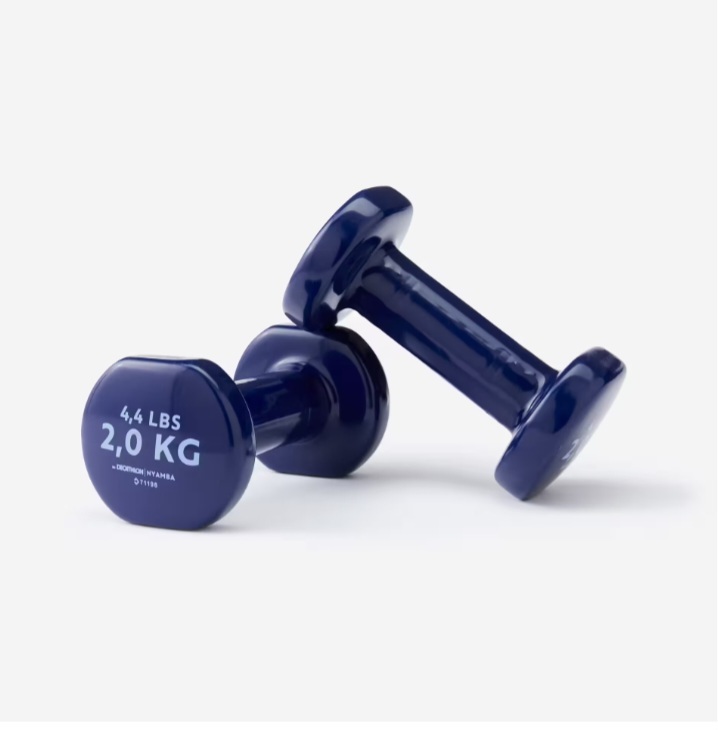 Pesas de 2 kilos