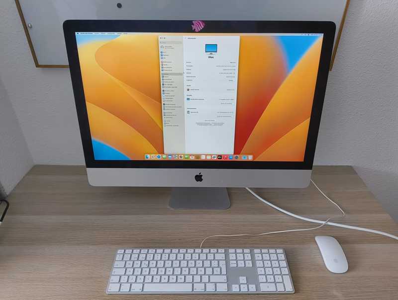 iMac de 27 pulgadas en muy buen estado, ideal para trabajar, estudiar o uso multimedia.