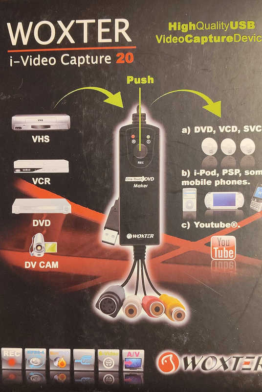 Dispositivo captura de video