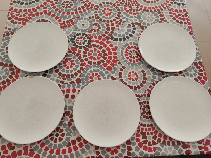 5 platos llanos ikea