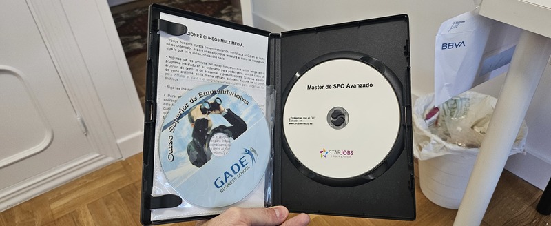CDs de curso emprendedores/SEO avanzado