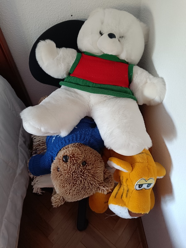 Regalo 3 peluches grandes