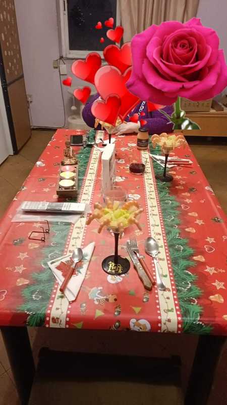 Regalo mesa de cristal  grande de salón 