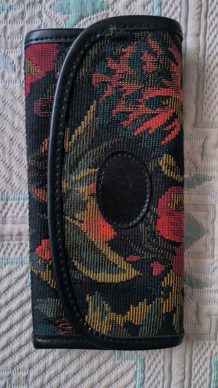 Cartera Tejido floral