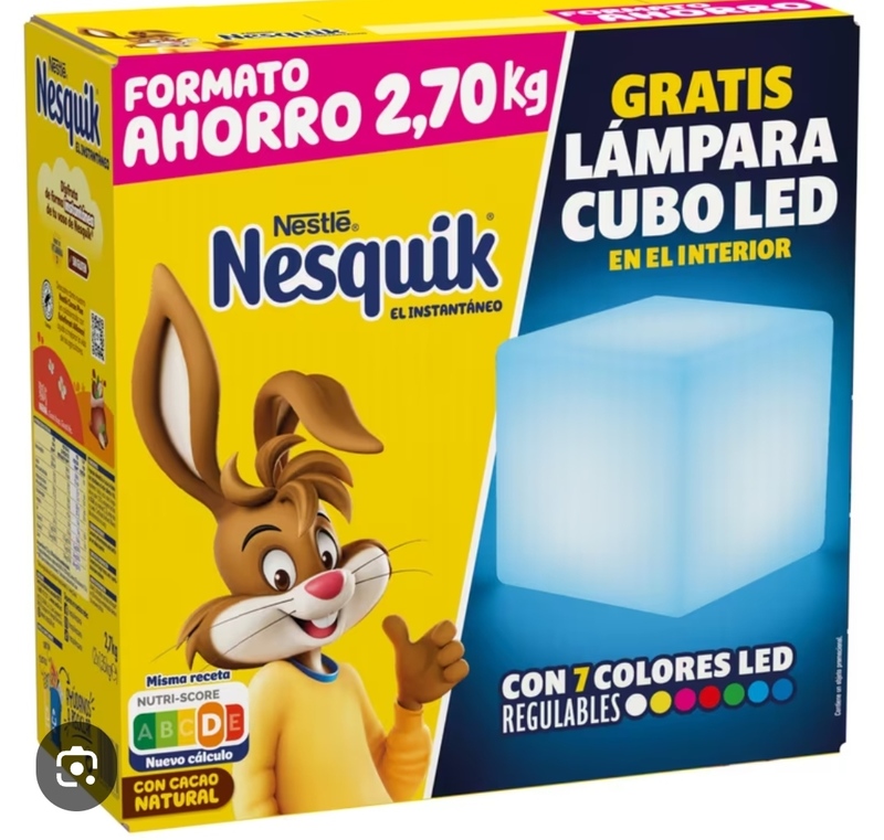 2 cubos led