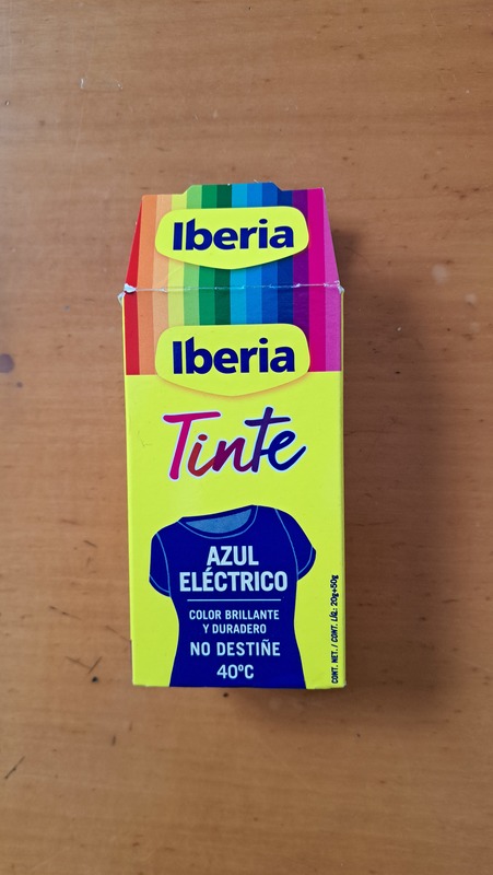 Tinte para ropa sin estrenar