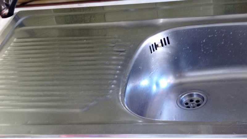 Fregadero de acero inoxidable 