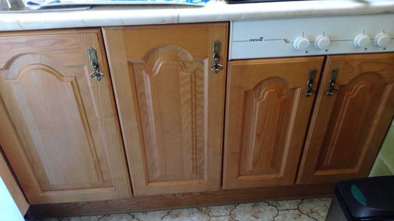 Mueble de cocina de madera 