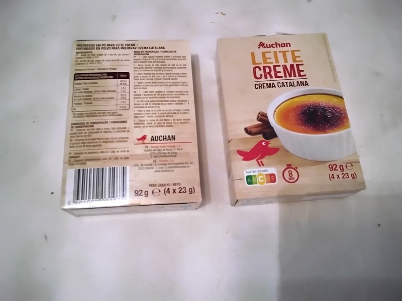 PARA HACER CREMA CATALANA  EN SOBRES 