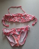 Bikini rosa con fresitas niña 11-12