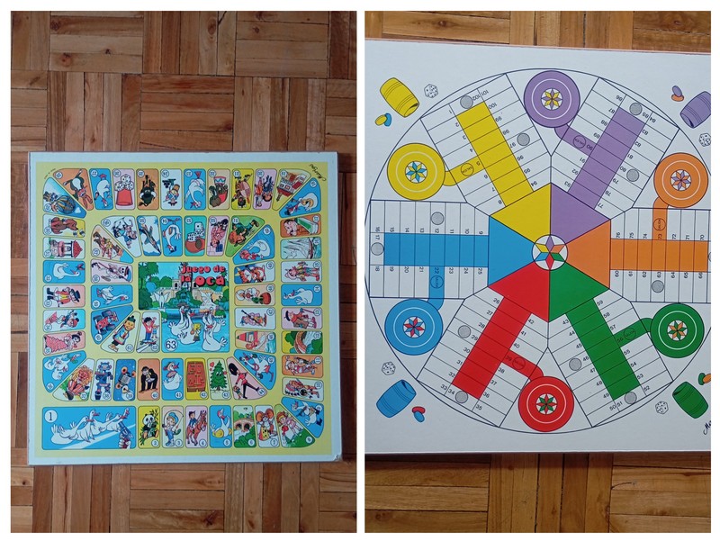 Tablero parchís / juego de la Oca