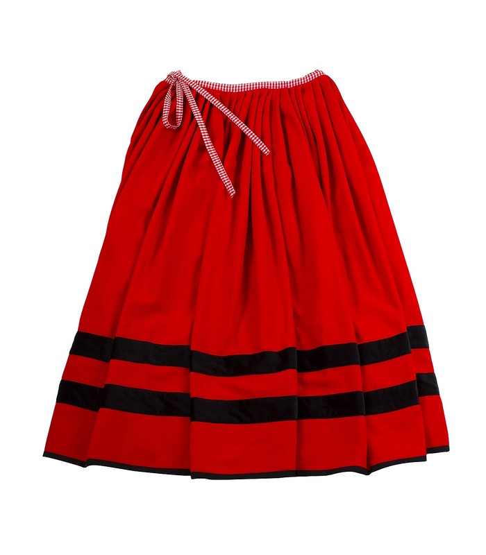 Falda de jota