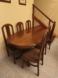 Mesa y sillas salon