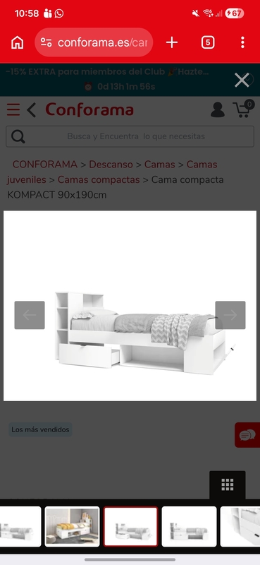 Se regala cama 90 