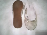 CHANCLAS BLANCAS TALLA 40