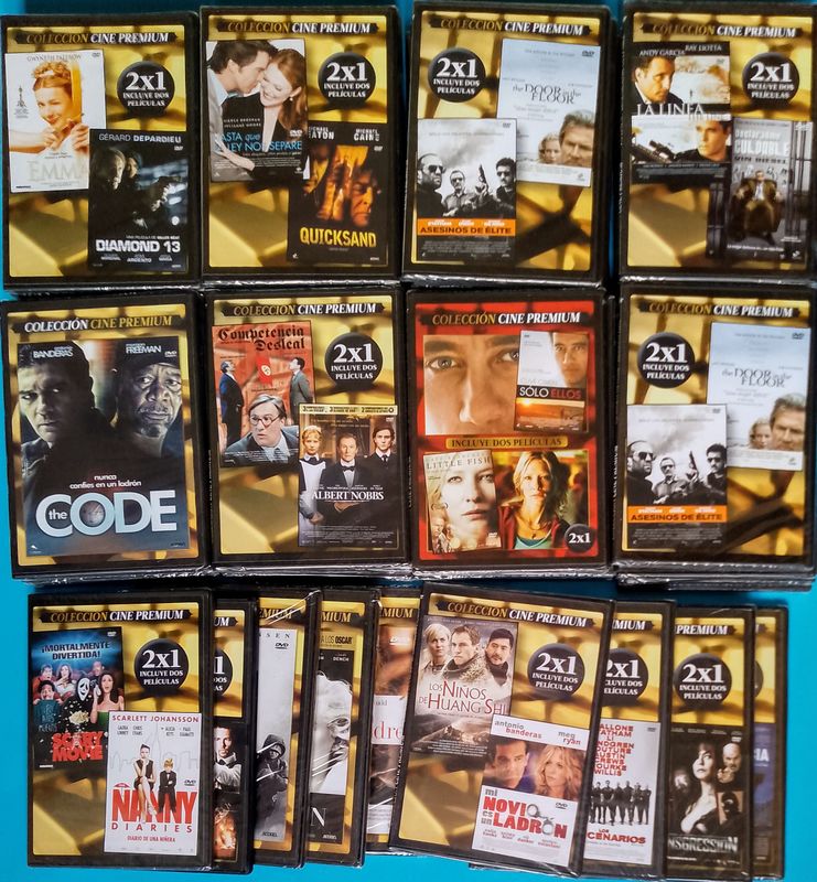 PRECINTADA- Colección de películas en  DVD