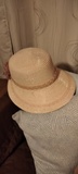 Sombrero rosado mujer 