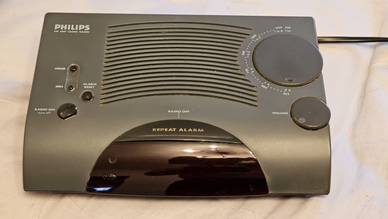Radio Despertador Philips (AM/FM)