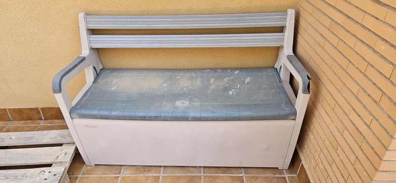 Regalo banco de plástico 