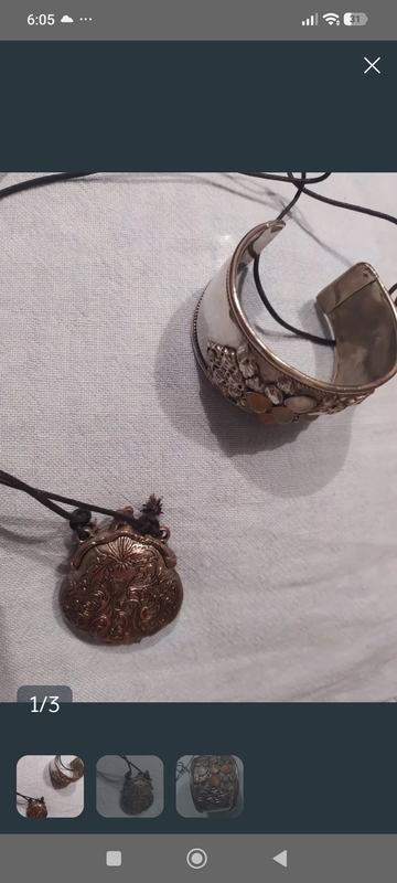 Colgante y pulsera